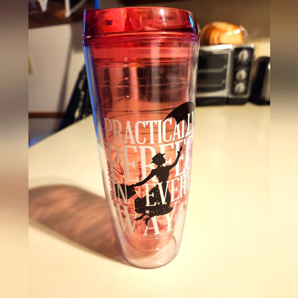 Disney Mary Poppins Plastic Drinking Thermos